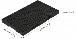 Flo-Grid with size
